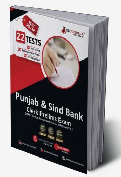 Punjab and Sind Bank Clerk Prelims (IBPS Clerk CRP XIII) Book 2023 (English Edition) - 10 Full Length Mock Tests 9 Sectional Tests and 3 Previous Year Papers with Free Access to Online Tests
