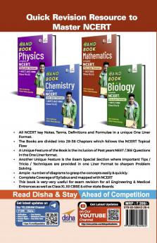 HandBook of Mathematics - Complete NCERT in One Liner Format for JEE/ CBSE Class 11 & 12
