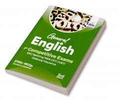 General English for Competitive Exams - SSC/ Banking/ NRA CET/ CUET/ Defence/ Insurance - 3rd Edition