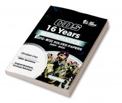 CDS 16 Years Mathematics Topic wise Solved Papers (2007 - 2022) 3rd Edition