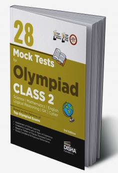 28 Mock Test Series for Olympiads Class 2 Science Mathematics English Logical Reasoning GK & Cyber 3rd Edition