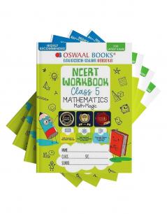 Oswaal NCERT & CBSE Workbooks Class 5 Math English Hindi & Environmental Studies (Set of 4 Books ) (For latest Exam)