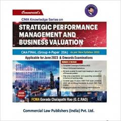 CMA Knowledge Series on Strategic Performance Management and Business Valuation (CA Final Group - 4 Paper 20A)