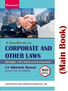 A Handbook on Corporate and Other Laws (Main Book)