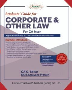 Students’ Guide For Corporate And Other Law