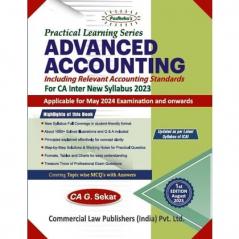 Practical Learning Series Advanced Accounting  for CA Inter New Syllabus 2023
