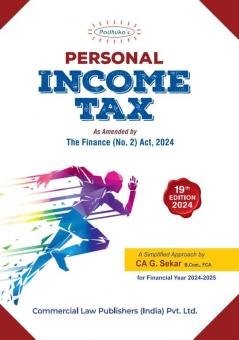 Personal INCOME TAX As Amended by The Finance (No.2) Act 2024