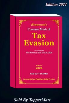 Common Mode of Tax Evasion As Amended by The Finance (No.2) Act 2024