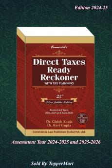 Direct Taxes Ready Reckoner with Tax Planning