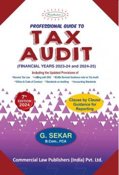Professional Guide to TAX AUDIT (Financial Years 2023-2024 and 2024-2025)