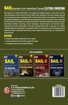 SAIL 2022 : Operator cum Technician (Trainee) - Electrical Engineering by GKP