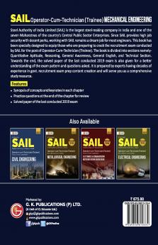 SAIL 2022 : Operator cum Technician (Trainee) - Mechanical Engineering by GKP