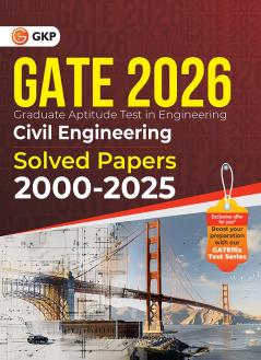 GKP GATE 2026 Civil Engineering | 26 Years’ PYQs for Concept Clarity & Exam Success (2000-2025)| General Aptitude Engineering Maths & Technical Section | Must Have for GATE Aspirants | With GATEflix Test Series