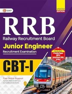 GKP RRB JE 2025-26 : Junior Engineer CBT -I Guide| Includes Solved Paper of 2024 RRB JE exam