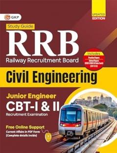 GKP RRB JE 2025-26 - Junior Engineer CBT -I & II - Civil Engineering - Guide