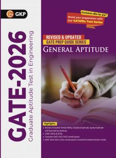 GKP GATE 2026 : General Aptitude - Guide|Solved Papers from 2022 to 2025| MSQ Bank