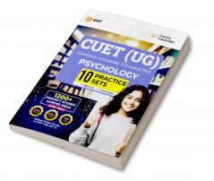 GKP NTA CUET-UG 2025 : 10 Practice Sets - Psychology - (8 Mock Tests & 2 Solved Papers) by Career Launcher