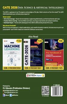 GKP GATE 2026 : Data Science & Artificial Intelligence - Guide| Solved Papers from 2024 to 2025| General Aptitude & Engineering Mathematics