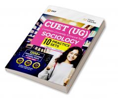 GKP NTA CUET-UG 2025 : 10 Practice Sets - Sociology - (8 Mock Tests & 2 Solved Papers) by Career Launcher