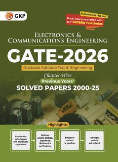GATE 2026 : Electronics & Communication Engineering - 26 Years' Chapter-wise Solved Papers (2000-2025)