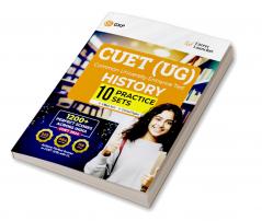 GKP NTA CUET-UG 2025 : 10 Practice Sets - History - ( 5 Mock Tests & 5 Solved Papers) by Career LauncherNTA
