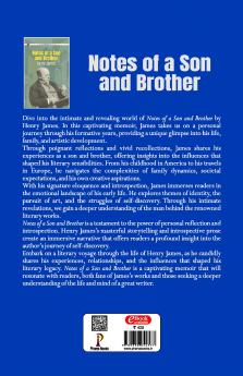 Notes of a Son and Brother