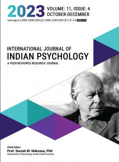 THE INTERNATIONAL JOURNAL OF INDIAN PSYCHOLOGY - VOLUME 11 ISSUE 4 - Booklet 04