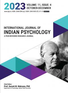 THE INTERNATIONAL JOURNAL OF INDIAN PSYCHOLOGY - VOLUME 11 ISSUE 4 - Booklet 02
