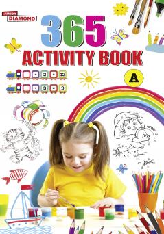 365 Activity Book for Kids | Match the Pair Find the Difference Puzzles Crosswords Join the Dots  Colouring Drawing and Brain Teasers