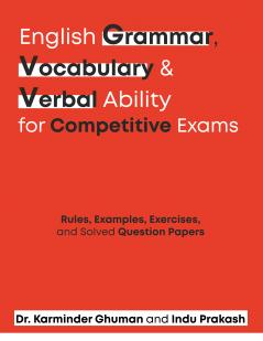 English Grammar Vocabulary and Verbal Ability for Competitive Exams: