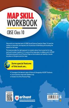 Map Skill Work Book CBSE 10th