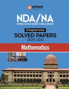 NDA/NA 2025 | Mathematics Chapterwise-Solved Papers (2024-2011) | English Medium