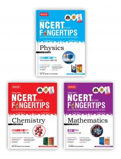 MTG Objective NCERT at your FINGERTIPS For JEE Main & Advanced - Physics Chemistry & Mathematics (Set of 3 Books) | NCERT Notes with HD Pages Exam Archive & MCQs | Based on Latest & Revised Syllabus 2024-25