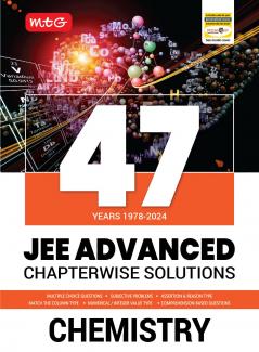 MTG 47 Years JEE Advanced (1978-2023) Chapter-wise Previous Years Solved Question Papers Chemistry Book | JEE Advanced PYQ For 2025 Exam