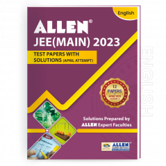 JEE MAIN 2023 Test Papers with Solutions in English (April Session-2)