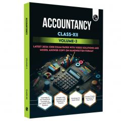 PW CBSE Class 12 Accountancy Volume 3 All CBSE Theoretical Concepts Mind maps and Concise Summary l CBSE 2024 Solved Paper included For 2025 Exam