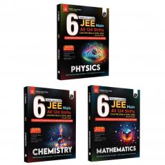 PW JEE Main 6 Years (2019-2024) Physics Chemistry Mathematics Set of 3 Books All Shifts Online Previous Years Solved Papers Chapterwise and Topicwise PYQs For JEE Main 2025 Exams