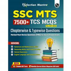 PW Selection Mantra For SSC MTS 7500+ TCS MCQs Till OCT 2024 For 2025 Exam
