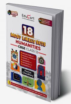 Educart CBSE Class 12 Humanities Most Likely Sets (Sample Papers) – Political Science History Geography Psychology Economics and English Core for 2025