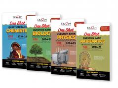 Educart ICSE Class 10 One Shot Question Bank 2024-25 Physics Chemistry Mathematics & Biology for 2025 Exam (4 Books Bundle)