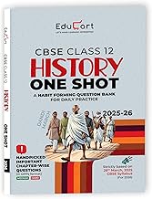 Educart CBSE Class 12 History One Shot Question Bank 2026 (Includes PYQs for 2025-26)