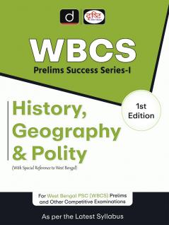 WBCS (PSS-I) HISTORY GEOGRAPHY & POLITY (1ST EDITION) | Drishti IAS | West Bengal Government Exam Book