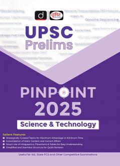 UPSC Prelims Pinpoint 2025 Science & Technology 1st Edition | Drishti IAS | Master Guide for Civil Services Exam