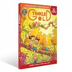 Tinkle Gold 4 | Classic Indian Comics for Kids | Story Books for Ages 5-10 | Fun and Educational | Bestselling Gift for Children | Tinkle Collection