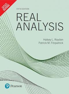 Real Analysis 5th edition