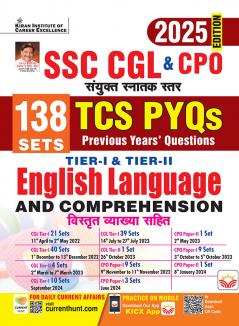 SSC CGL Tier-I & II Yearwise Eng Lang & Com (H) 138 Sets 2024_(5237)