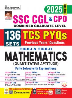 SSC CGL & CPO Mathematics Yearwise (136 Sets) 2024 (E)_(5234)