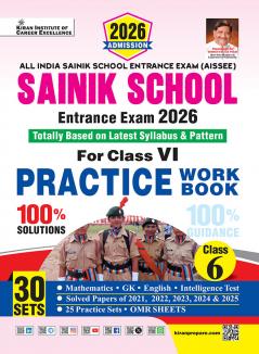 Sainik School Enterence EXam PWB 30 Set New €_(5448)