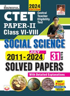 CTET Paper-II Social Studies Solved Papers (31 Sets)-2024 Fresh (E)_(5083)
