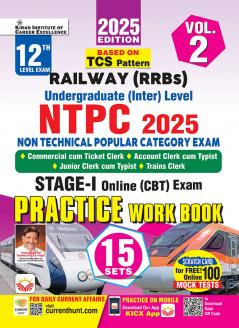 RRBs NTPC Vol-II UnderGraduate (Inter) Level PWB (E)_(5269)